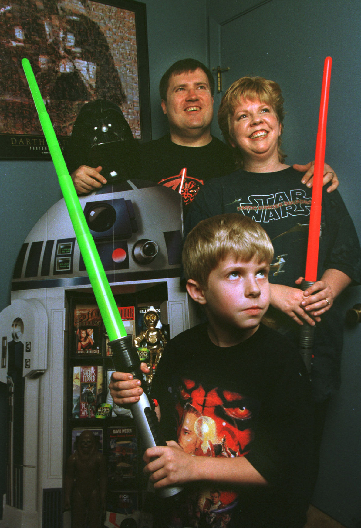 Lightsabers out